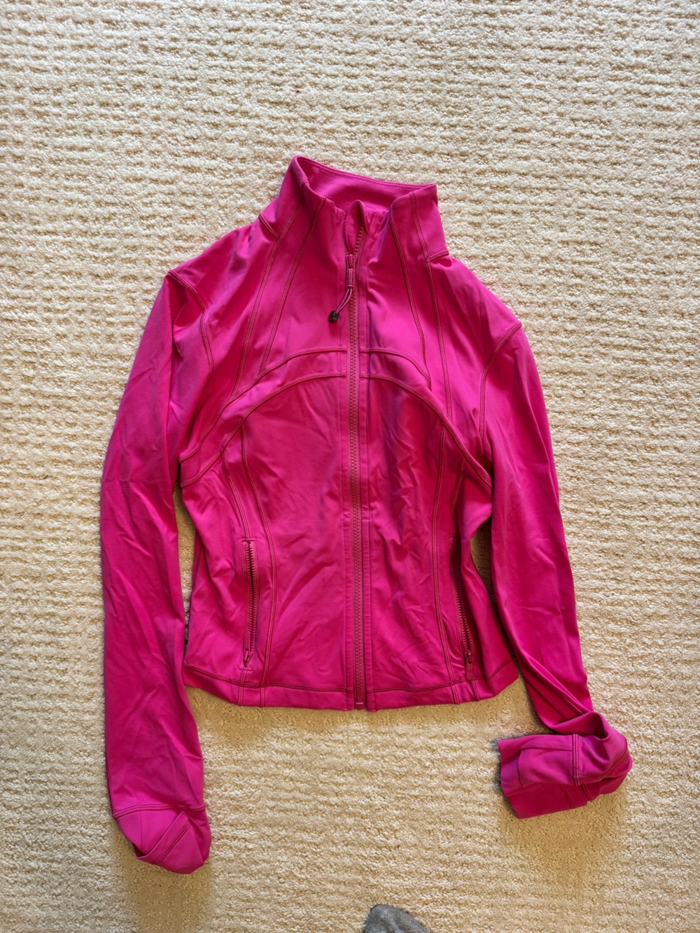 Women's Lululemon Hot Pink Zip Up